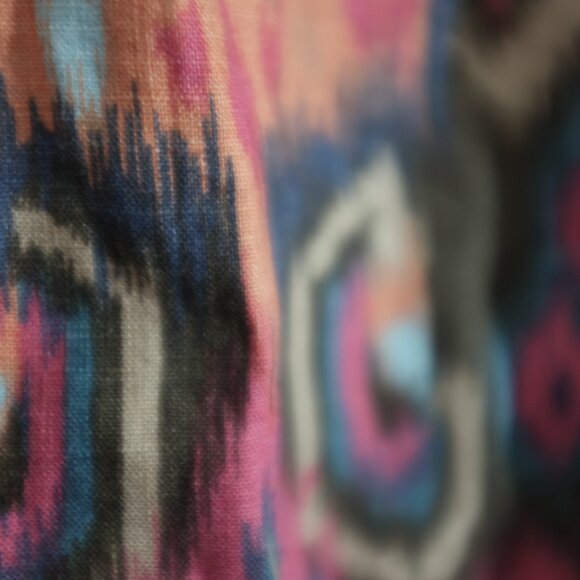 COPY - Anthropologie Marrakech Ikat slim pants 100% linen size L - Picture 7 of 9